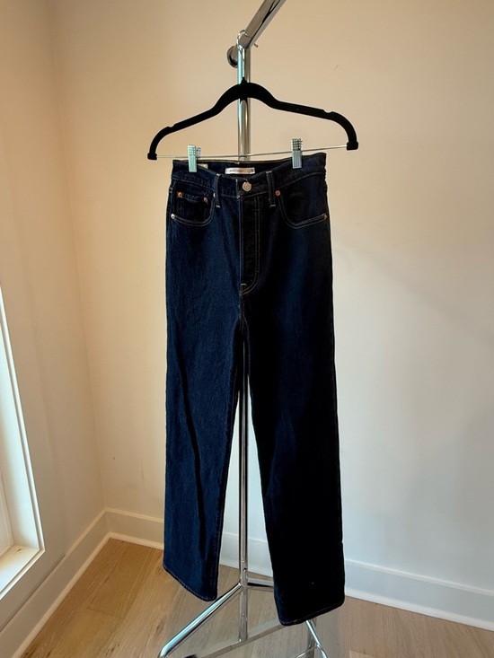 Levi's Denim - Levi's Women's Dark Blue Straight-Leg Jeans